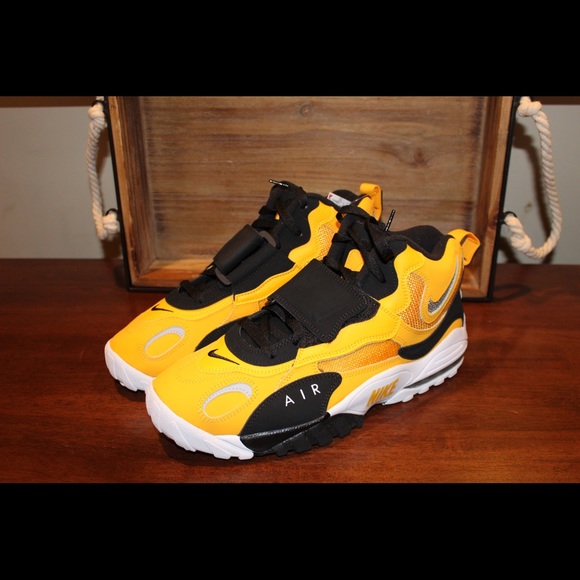 Nike Air Max Speed Turf Black/Yellow - Picture 3 of 5
